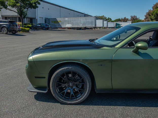 2008-UP DODGE CHALLENGER HELLCAT REDEYE FRONT HOOD - Primer Black