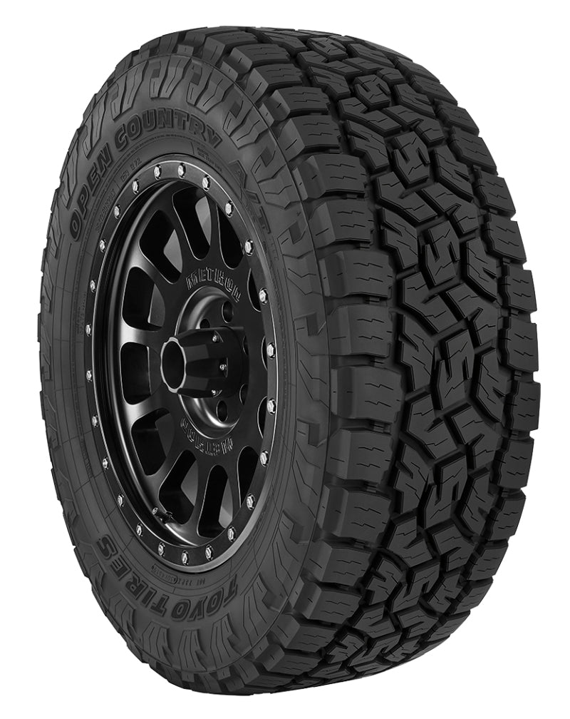 Toyo Open Country A/T 3 tire for UTVs and on-road use, 265/70R17 size with 115T load capacity, rugged all-terrain tread pattern