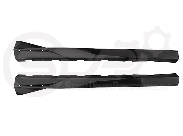 2010-2015 5TH GEN CAMARO PERFORMANCE TRACK PACKAGE SIDE SKIRTS ROCKER PANEL GROUND EFFECTS