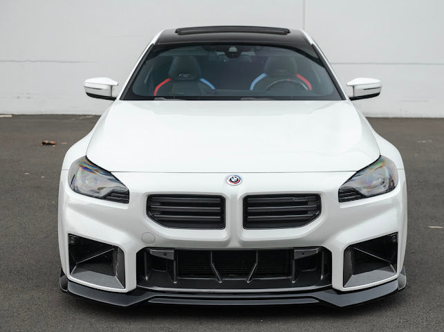 2023-Up BMW G87 M2 | M-Performance Style Carbon Fiber Front Lower Center Grille Replacement
