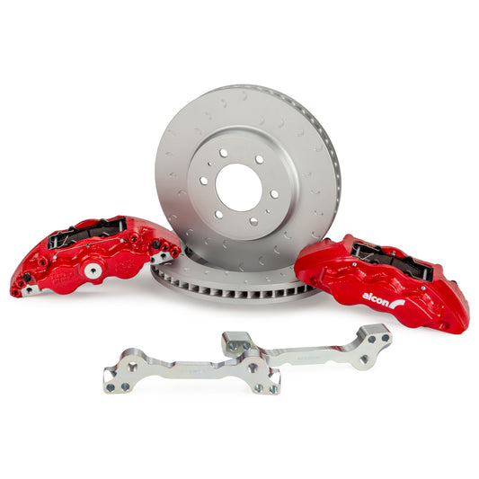 Alcon 2021+ Ford F-150 front 347x36mm 6-piston big brake kit rotors for enhanced braking performance