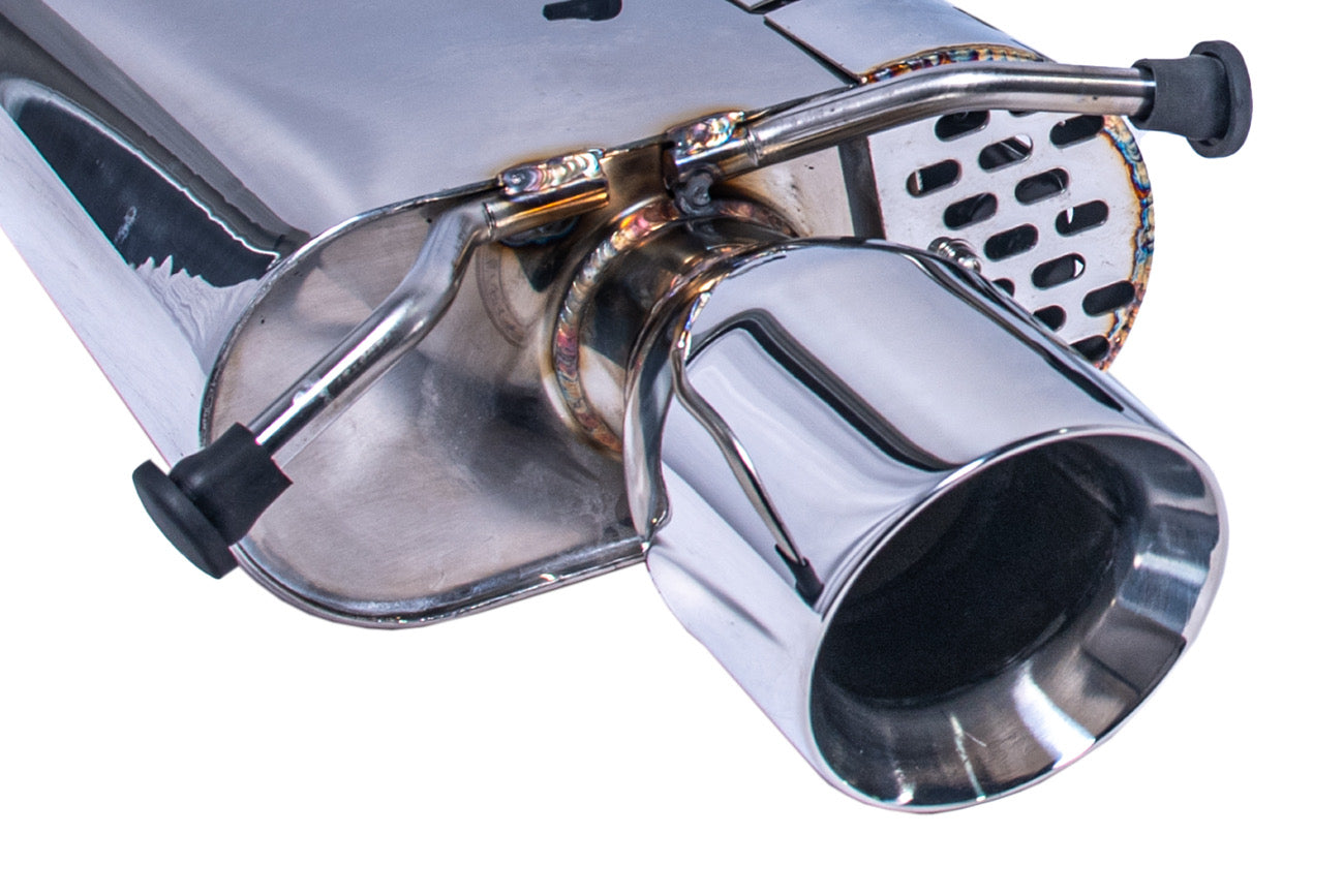 2009-15 CADILLAC CTS-V V2 | AXLE-BACK MUFFLERS EXHAUST SYSTEM “VALVED”