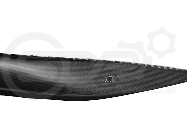 2023-Up CORVETTE C8 Z06 / E-RAY / ZR1 | Z06 FACTORY STYLE CARBON FIBER REAR SPOILER WING WITH 1.5 INCH EXTENDED WICKERBILL WINGLETS