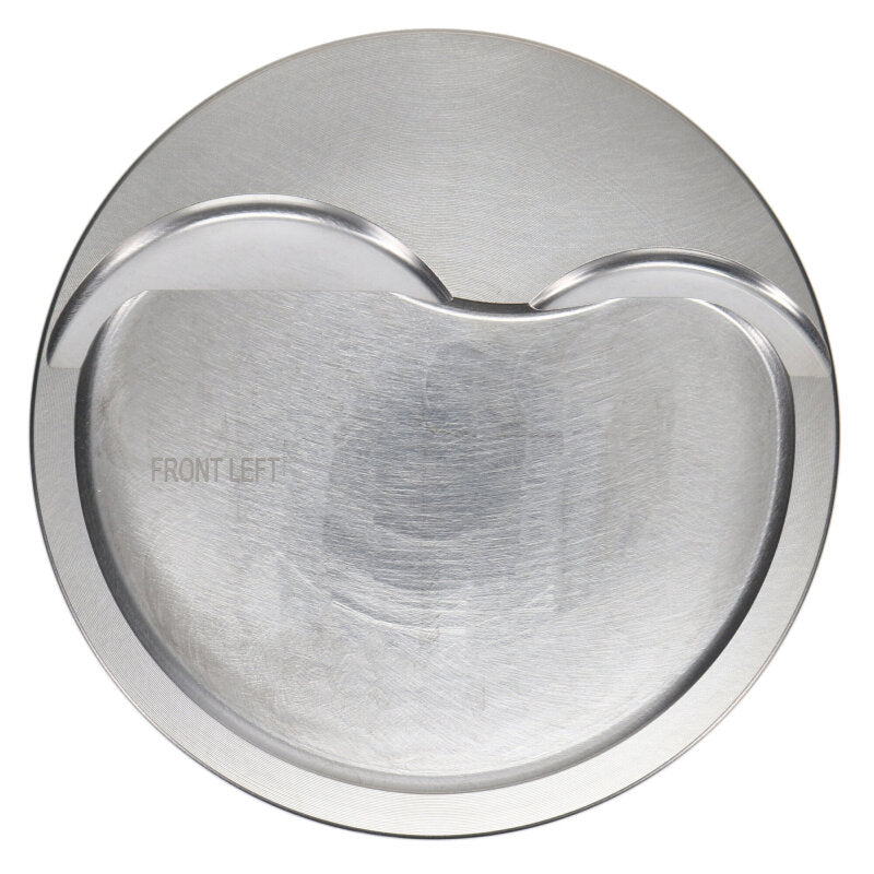 Set of 8 JE Pistons for GM LS3 LS4 stroker engines, forged 2618 aluminum piston set for 8-cylinder performance engine build.