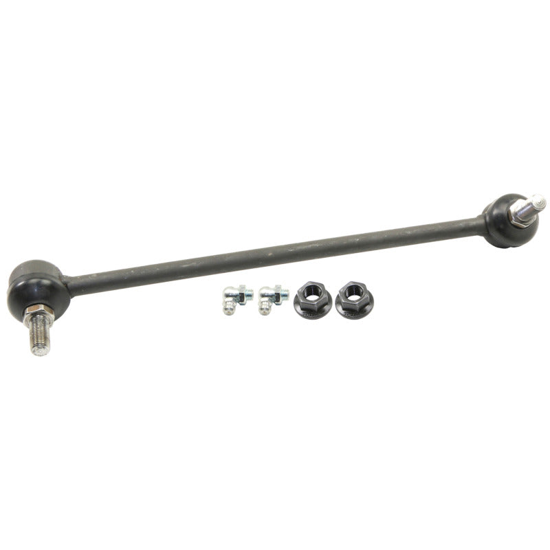 Moog front right sway bar endlink kit for Kia Sedona 2006-2014, showing the durable metal sway bar link components.