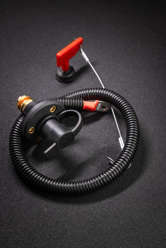 ARB Winch Isolation Switch Kit for winches, includes switch and wiring components, designed for safe winch operation.