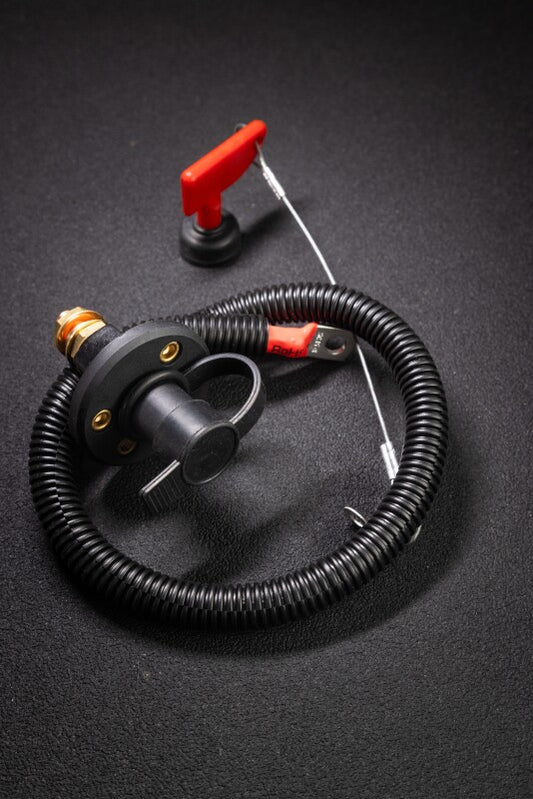 ARB Winch Isolation Switch Kit for winches, includes switch and wiring components, designed for safe winch operation.