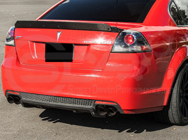 2008-2009 PONTIAC G8 | CARBON FIBER REAR TRUNK LID WICKERBILL SPOILER WING