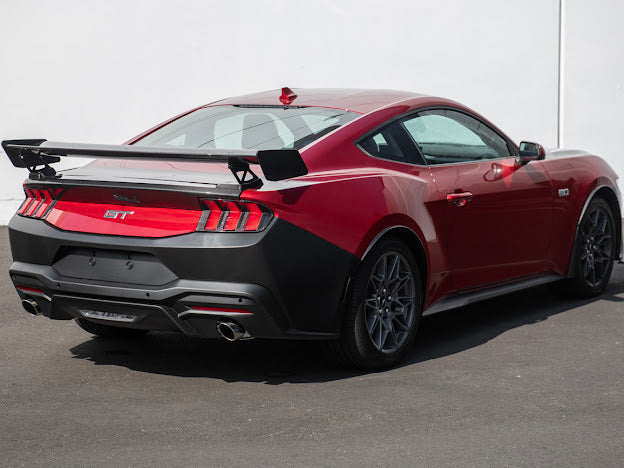 2024-Up Ford Mustang S650 | Factory Style PRIMED BLACK Rear Bumper Cover Replacement