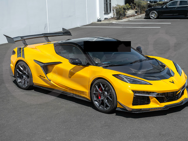 2023+ CHEVROLET CORVETTE C8 Z06/ E-RAY / ZR1 | CARBON FIBER SIDE AIR INTAKE DOOR GARNISH LOWER TRIM PAIR