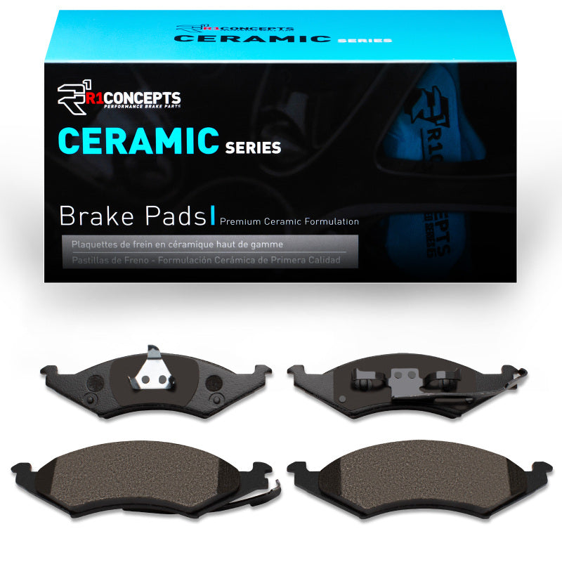 R1 86-93 Mercury Sable Front Ceramic Brake Pads