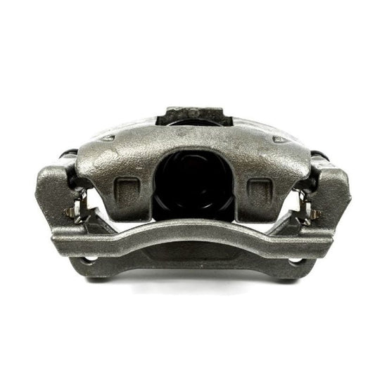 PowerStop OE front right brake caliper and bracket for Chrysler Town & Country (2008-2016) showing metal components and mounting points.