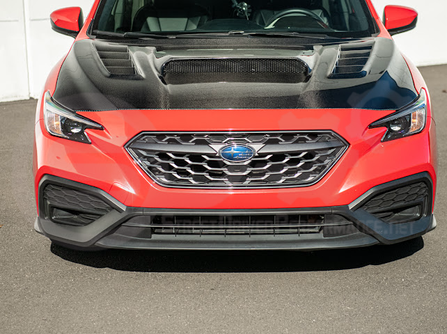 2022-UP SUBARU WRX | JDM VRS STYLE CARBON FIBER FRONT VENTED HOOD