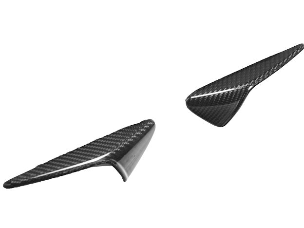 2020-UP TESLA MODEL 3 & Y CARBON FIBER EXTERIOR DOOR CAMERA COVERS