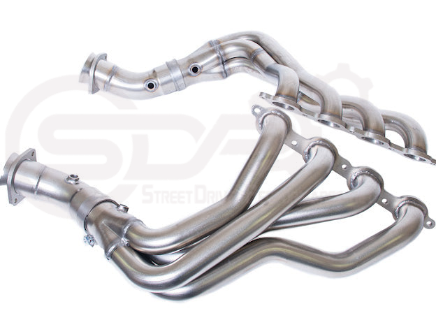2014-2019 Chevrolet Corvette C7 - 3" Stainless Racing Double X-Pipe Exhaust & 3.0” Performance Long Tube Headers Package