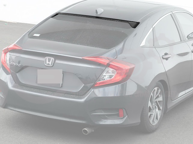 2016-2021 HONDA CIVIC SEDAN | REAR ROOF WINDOW VISOR