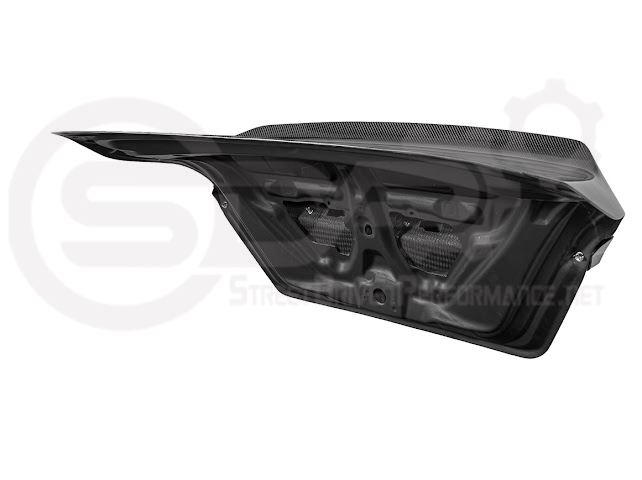 2022-Up Subaru WRX | JDM Style Carbon Fiber Rear Trunk w/ Integrated Spoiler Wing