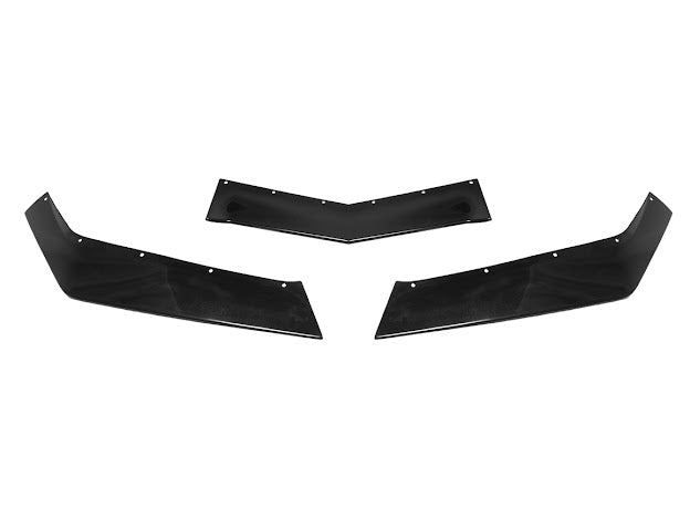 2023+ CORVETTE C8 Z06 & E-Ray | 3-PIECES FRONT LIP SPLITTER GROUND EFFECTS