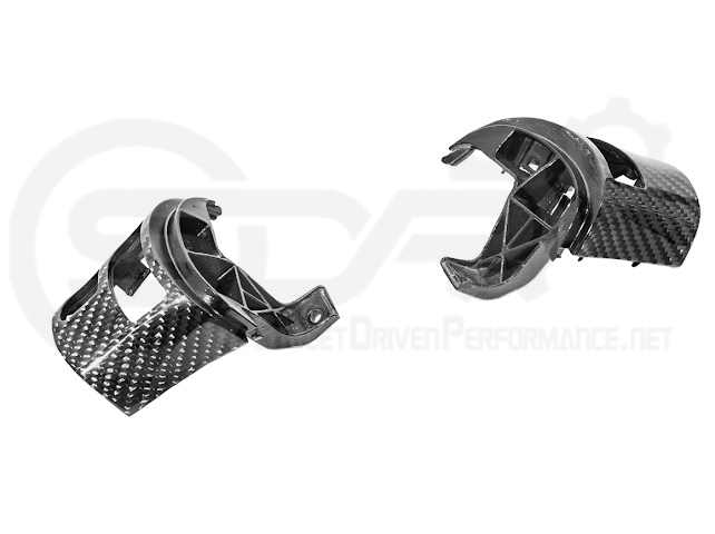 2005-2013 CHEVROLET CORVETTE C6 | SDP PERFORMANCE CARBON FIBER STEERING WHEEL BUTTON COVER REPLACEMENT PAIR