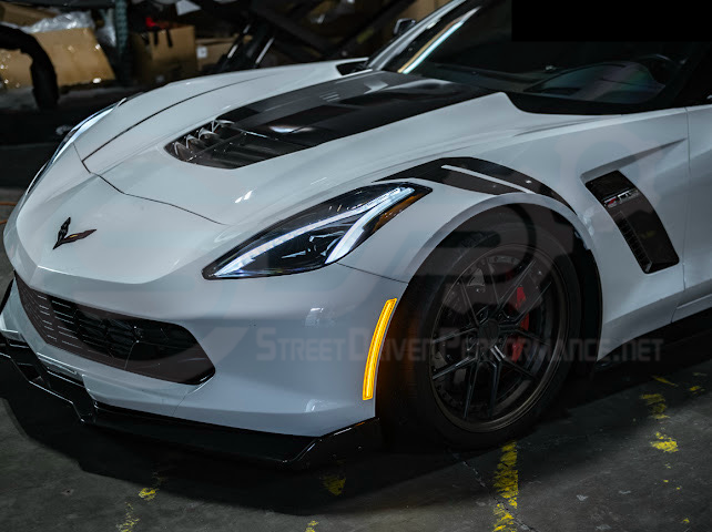 2014-2019 Chevrolet Corvette C7 | Factory Style Front & Rear LED Side Marker Lights Pair