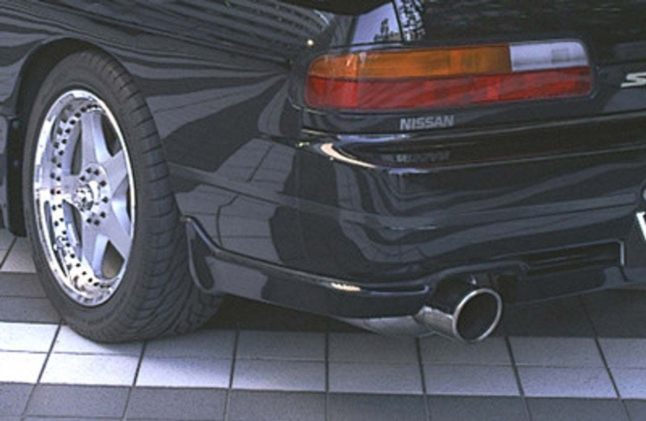 VeilSide 1989-1994 Nissan S13 JDM Silvia Coupe Convertible E-I Model Rear Under Spoiler (FRP)