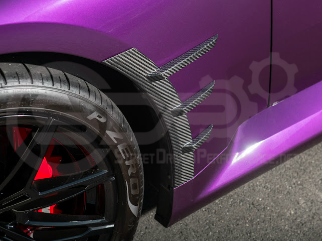 2023-UP BMW G87 M2 | DRY CARBON FIBER ADD-ON FENDER WHEEL ARCH TRIM FRONT & REAR PAIR