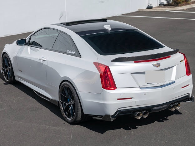 2016-2019 Cadillac ATS-V COUPE  | SDP Package Carbon Fiber Trunk Spoiler Wing