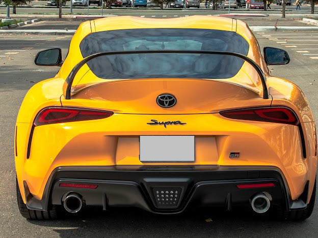 2020-Up Toyota GR Supra A90 A91 | MB Performance Style CARBON FIBER Rear Trunk Lid Wing Spoiler