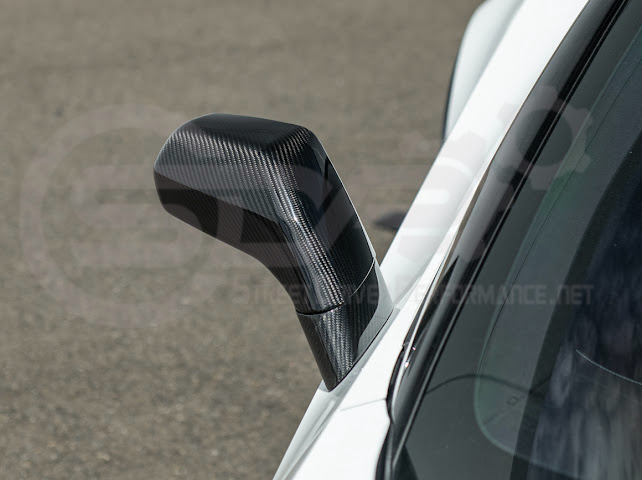 2014-2019 Chevrolet Corvette C7 | Factory Style CARBON FIBER Full Mirror Cap Covers Pair
