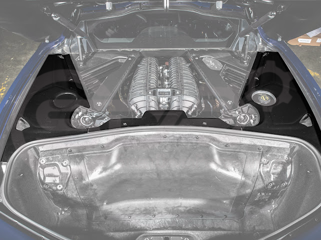 2020+ CHEVROLET CORVETTE C8 COUPE | GM FACTORY STYLE ENGINE BAY PANEL COVER (1-PIECE VERSION)