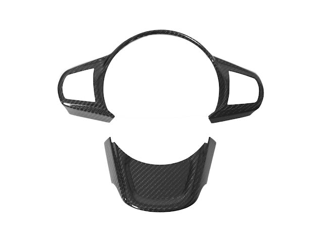 2020-Up Toyota GR Supra A90 A91 |JDM CARBON FIBER Steering Wheel Button Trim Cover