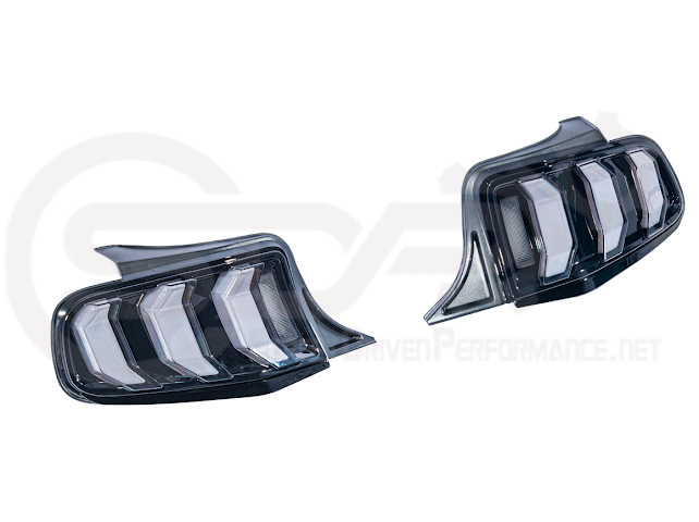 2010-2014 FORD MUSTANG S197 | S550 EURO STYLE SEQUENTIAL SIGNAL LED REAR TAILLIGHTS PAIR