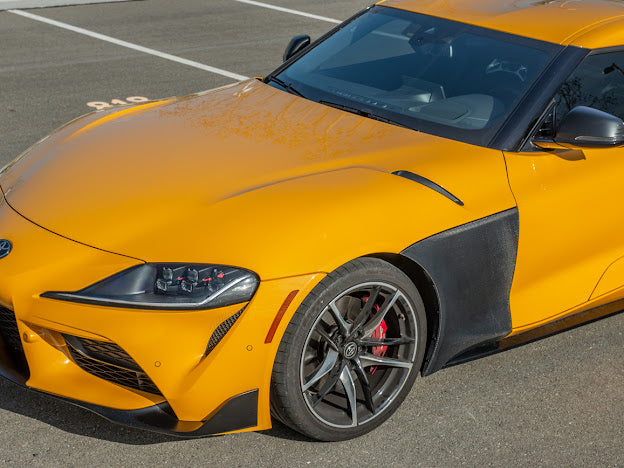 2020-Up Toyota GR Supra A90 A91 | JDM Factory Style Carbon Fiber Front Side Fender (Pair)