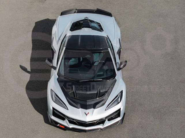 2020-Up Chevrolet Corvette C8 Coupe | CARBON FIBER Replacement Top Targa Roof Panel