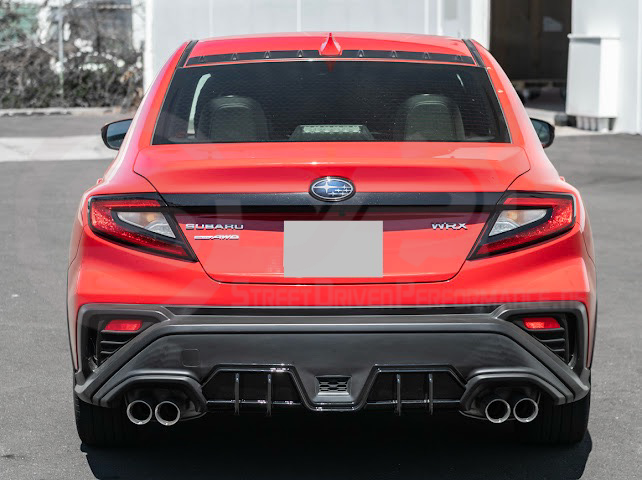 2022-UP SUBARU WRX | JDM PERFORMANCE STYLE ADD ON REAR BUMPER DIFFUSER