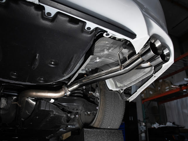 2018-2024 Toyota Camry SE FWD | T-304 Muffler Delete Single Exit Axle Back Exhaust (Chrome or Burnt Blue Tips)