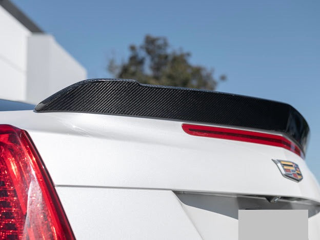 2016-2019 Cadillac ATS-V COUPE  | SDP Package Carbon Fiber Trunk Spoiler Wing