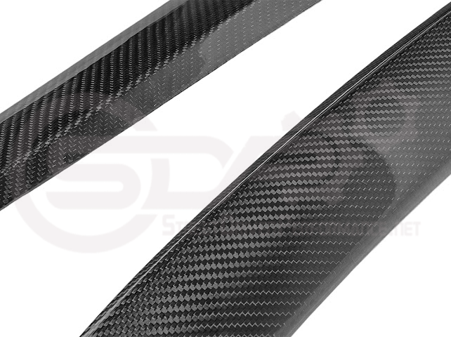 2014-2019 C7 Chevrolet Corvette | Dry Carbon Fiber Tape On Roof Side Molding Trim Cover