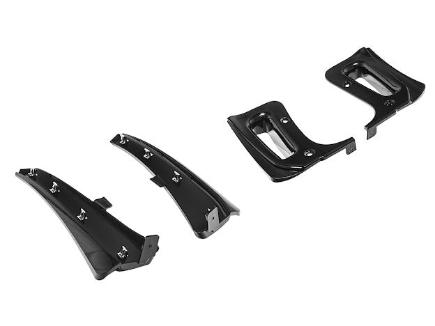 2023+ CHEVROLET CORVETTE C8 Z06 & E-RAY | CARBON FLASH XL EXTENDED FRONT SPLASH GUARD