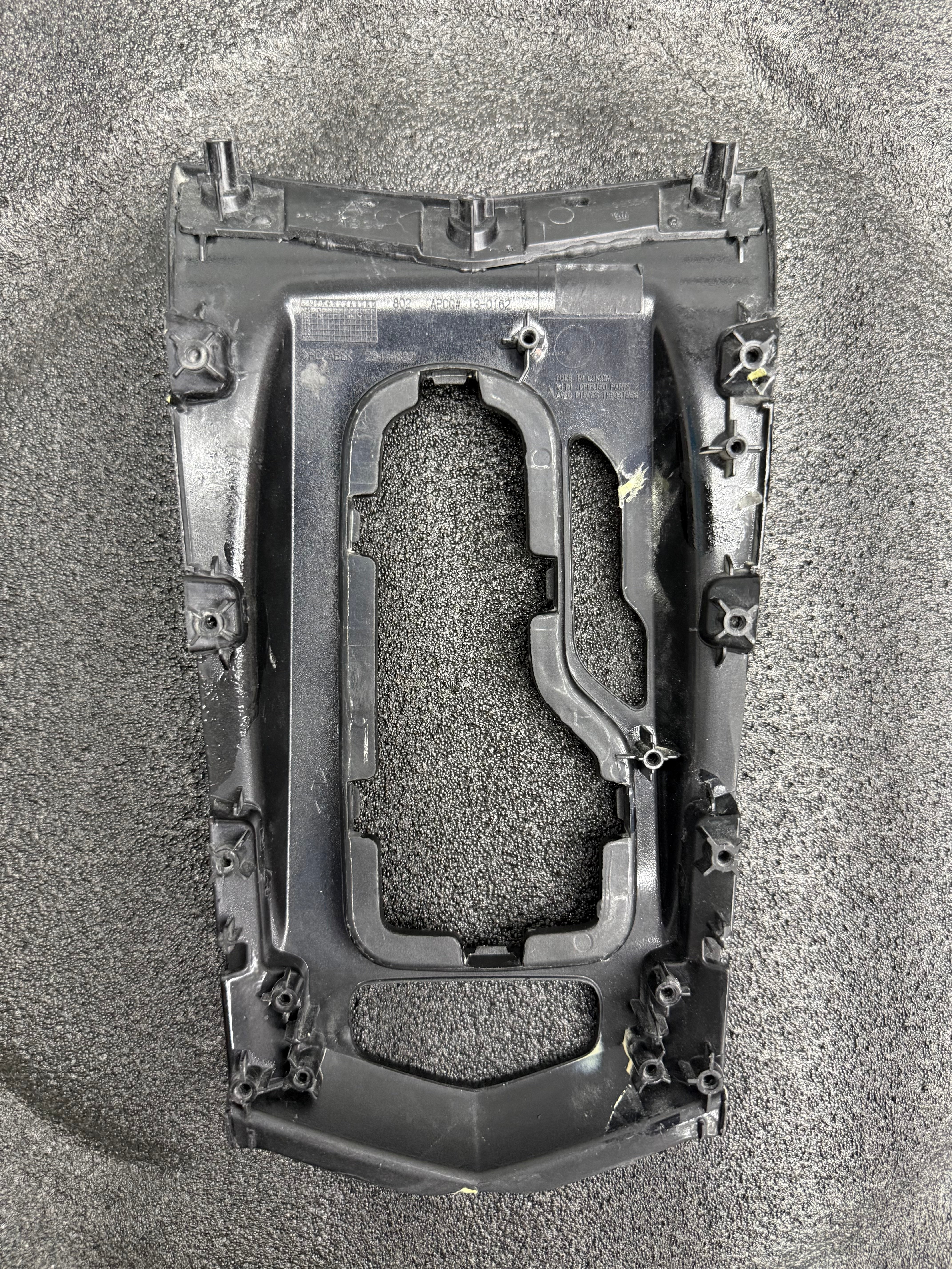 2016 - 2019 Cadillac ATS & ATS-V Coupe or Sedan | Carbon Fiber Center Gear Shift Console Interior Trim Piece