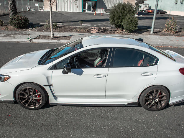 2015-2021 SUBARU WRX / STI “COMPETITION SPORT” VERSION 2 SIDE SKIRTS ROCKER PANEL GROUND EFFECTS