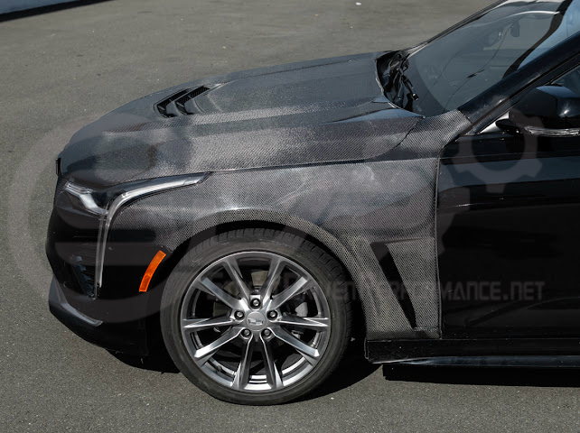 2020-UP CADILLAC CT4 & CT4 V |BLACKWING STYLE FRONT SIDE VENTED FENDERS