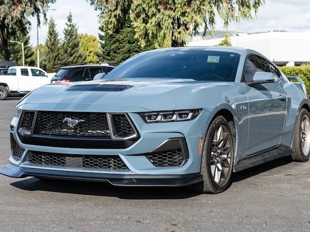 2024-UP FORD MUSTANG S650 | CARBON FIBER FRONT UPPER HOOD VENT INSERT