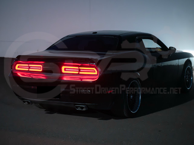 2008-2014 Dodge Challenger | Facelift Sequential Signal LED Smoke Rear Taillights Pair