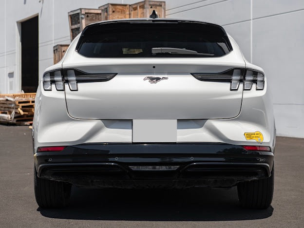 2021-UP MUSTANG MACH-E | CARBON FIBER REAR TAIL LIGHT BEZEL COVER