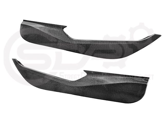 2020-Up Corvette C8 | CARBON FIBER Door Kick Guard Panel Lower Pocket Cover Pair