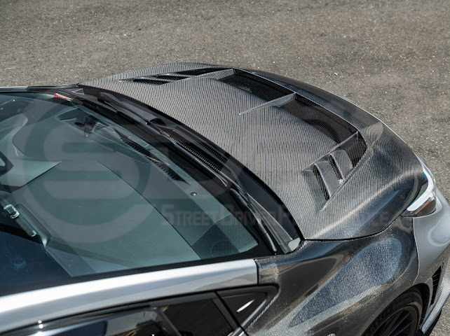 2023-UP TOYOTA GR COROLLA | JDM VRS STYLE FRONT AIR VENTED HOOD