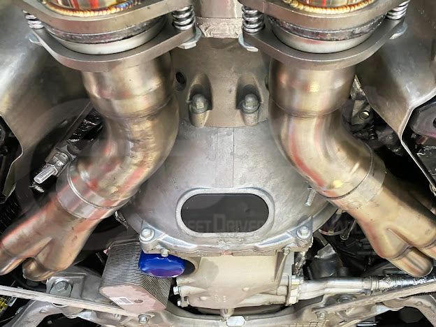 2014-2019 Chevrolet Corvette C7 - 3" Stainless Racing Double X-Pipe Exhaust & 3.0” Performance Long Tube Headers Package