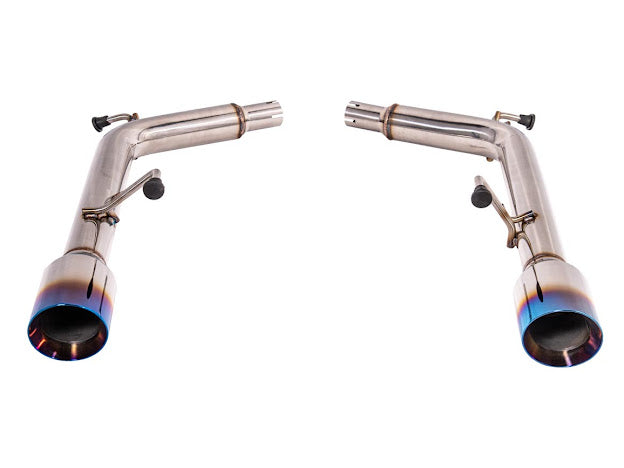 2007-2008 INFINITI G35 SEDAN & 2008-2014 INFINITI G37 SEDAN | MUFFLER DELETE AXLE BACK DUAL TIPS EXHAUST (CHROME TIPS OR BURNT BLUE TIPS)