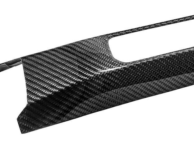 2024-UP FORD MUSTANG S650 | CARBON FIBER PASSENGER SIDE AC OUTLET TRIM COVER PANEL